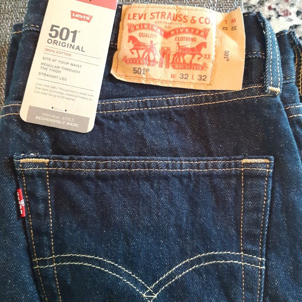 Levi's 501 Original Straight Fit Men's Jeans 32x32